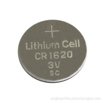 Button/Lithium 3V 70mAh coin cell battery, weighs 1.3g, meets CE, UL standardsNew